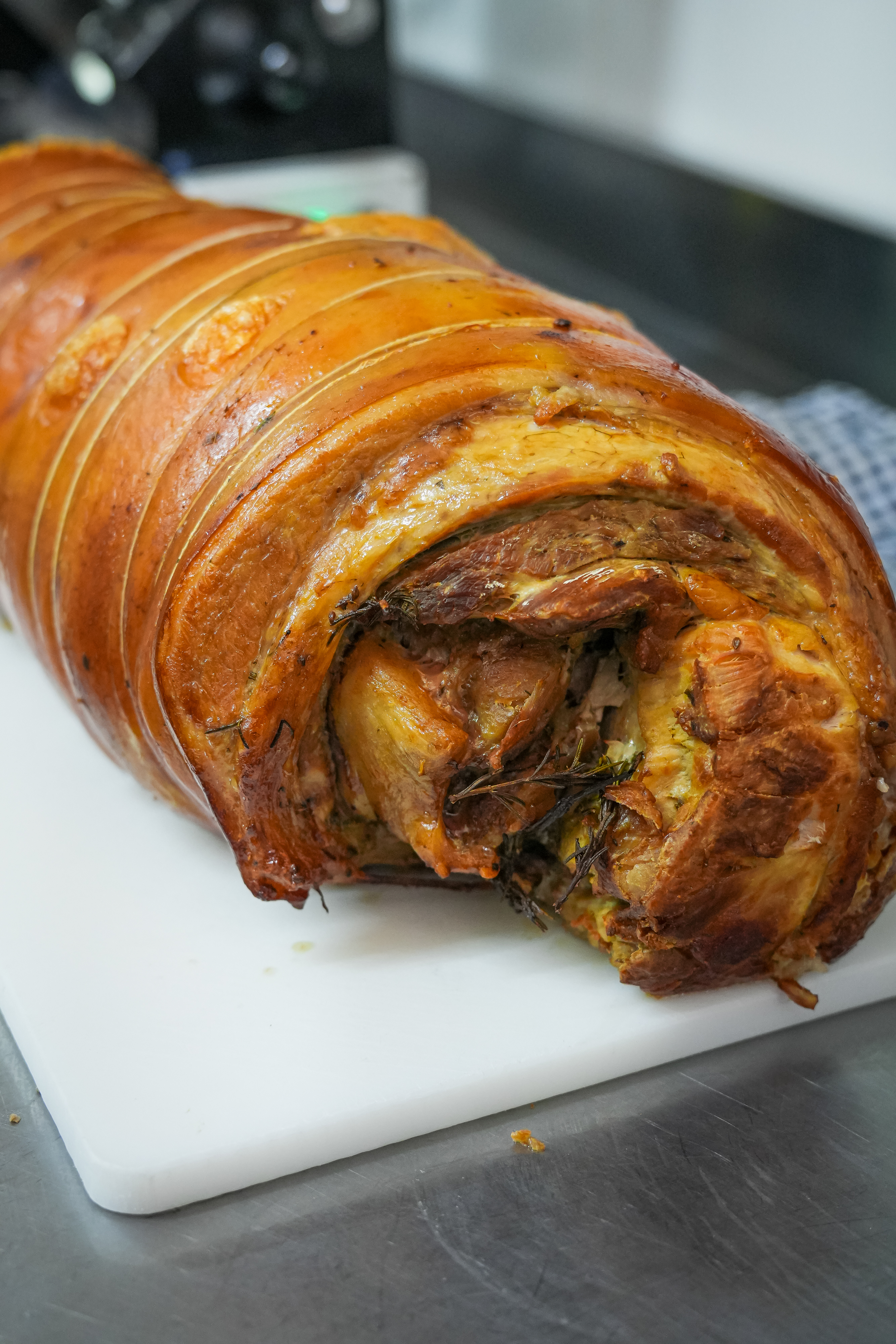Família no evento da Porchetta